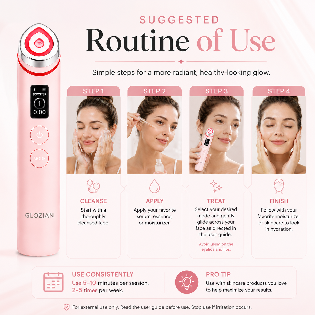 GlowWave_Pro Routine
